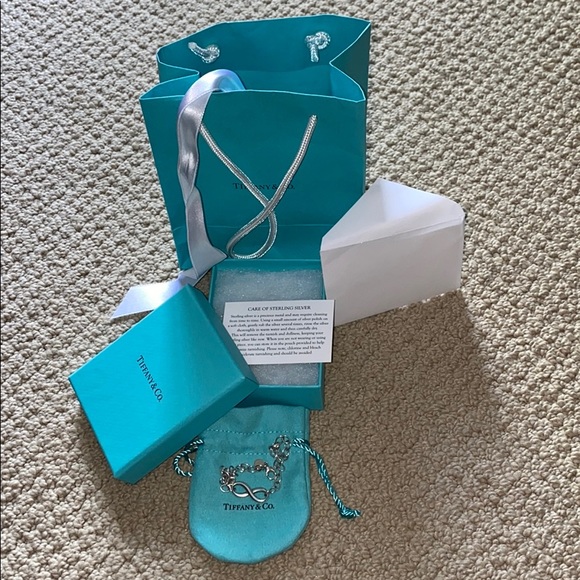 Tiffany & Co. Jewelry - Authentic Tiffany infinity bracelet